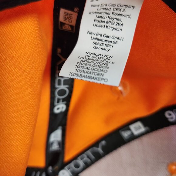 New Era McLaren F1 Hat Snapback Adjustable 9Forty Formula 1 Team Cap Orange New - Picture 8 of 8